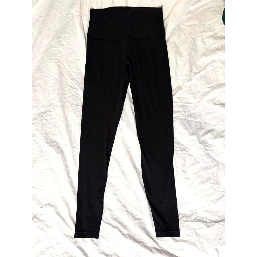 Lululemon Align Pant Full Length 28" Black High-Rise Nulu Yoga Leggings 6 - Picture 2 of 10